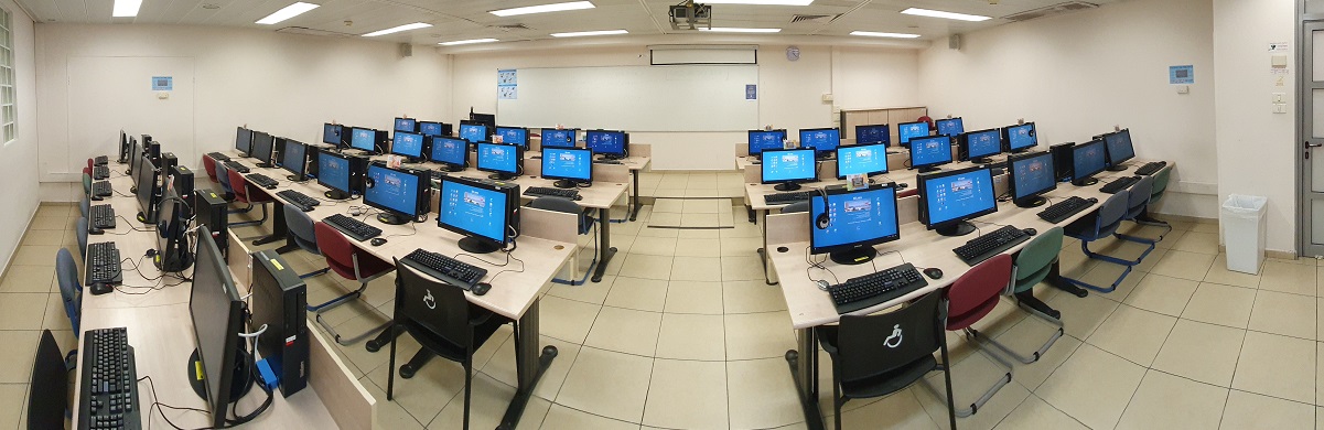 Panoramic View Of PC Lab 571