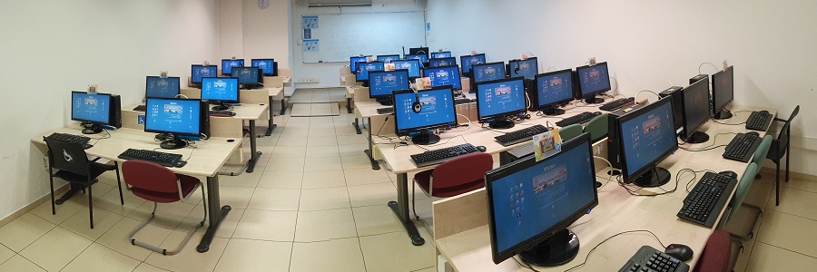 Panoramic View Of PC Lab 576